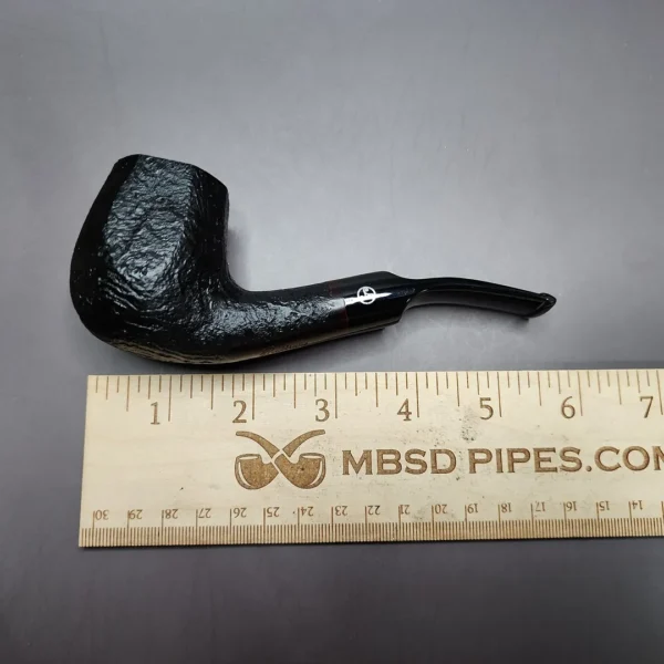 Rattrays Old Gowrie 1 Sandblasted Panel Estate Briar Pipe, Unsmoked, 9mm - Image 10