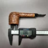 Mastro de Paja 1C + 1 Sun Sandblasted Lovat Estate Briar Pipe, Italian Estates - Image 10
