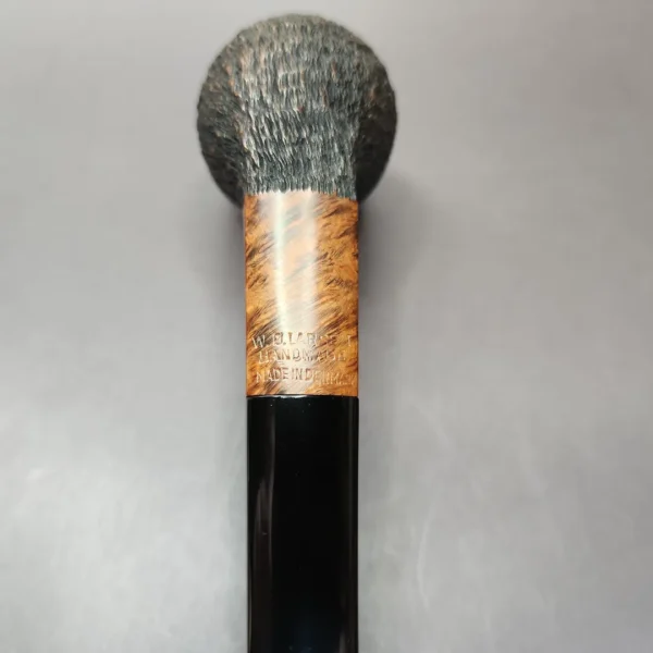 WO Larsen Rustic Panel Shank Billiard Estate Briar Pipe, Danish Estates - Image 10