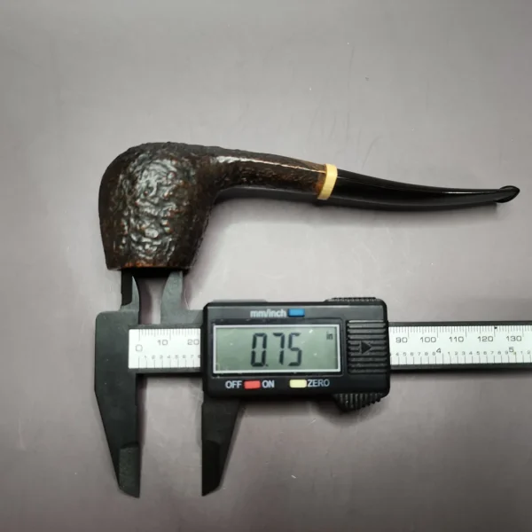 Tonni Nielsen for NAPS Sandblasted Brandy w/ Boxwood Estate Briar Pipe, Danish Estates - Image 10