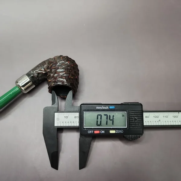Peterson 2022 Saint Patrick’s Day 65 Bent Billiard Estate Briar Pipe, Unsmoked - Image 10