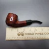 Sasieni 4 Dot Walnut 5 Smooth Diamond Shank Pot Estate Briar Pipe, Unsmoked - Image 10