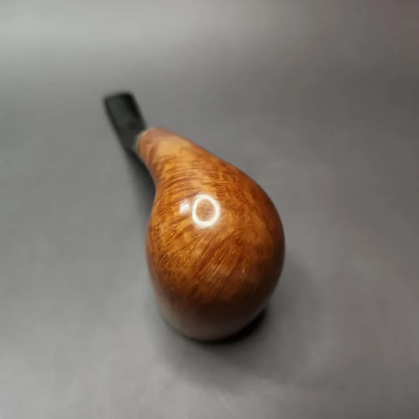 Astleys by Les Wood w/ Gold Band Bent Billiard Estate Briar Pipe, Unsmoked - Image 10