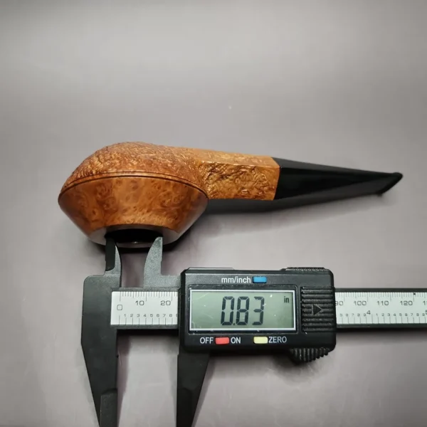 Fiamma di Re Maxima Large Squat Bulldog Estate Briar Pipe, Italian Estates - Image 11