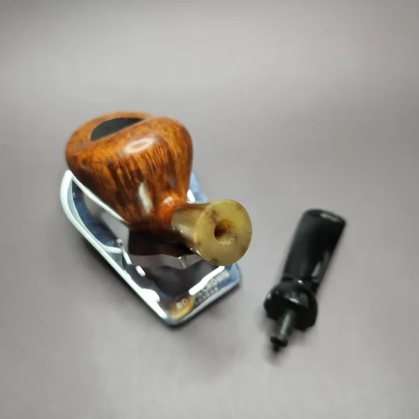 Bennie Joe Smooth Strawberry Handmade Briar Pipe, New - Image 11