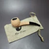 Pipe Tristan Natural Granite Hawkbill Handmade Briar Pipe, New - Image 11