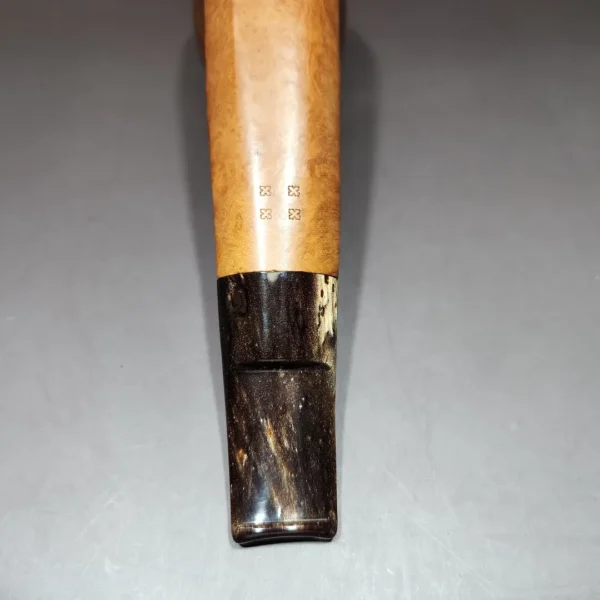 Viprati 4 Clover Magnum Smooth Sitter Estate Briar Pipe, Italian Estates - Image 11