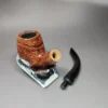 Viprati Sandblasted Bent Billiard Estate Briar Pipe, Italian Estates - Image 11