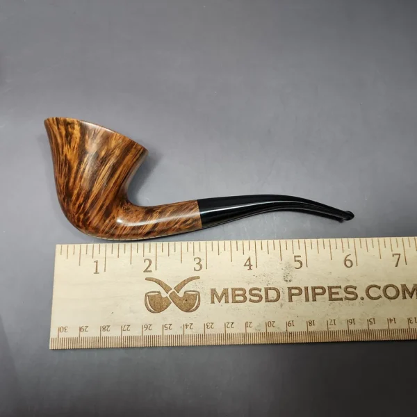 WO Larsen Straight Grain 3 Smooth Dublin Estate Briar Pipe, Danish Estates - Image 11
