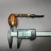 Emiliano Smooth Elf w/ Bamboo Handmade Briar Pipe, New - Image 11