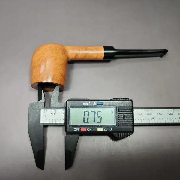 Michel Smooth Billiard Estate Briar Pipe, Unsmoked - Image 11