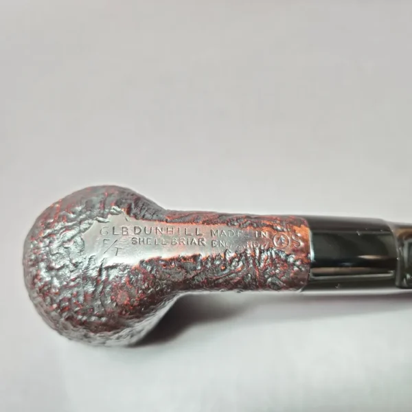 Dunhill 1967 Shell Briar 6LB Sandblasted Billiard Estate Briar Pipe, English Estates - Image 11