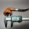 Viprati Smooth Dublin w/ Silver Mount Estate Briar Pipe, Italian Estates - Image 11