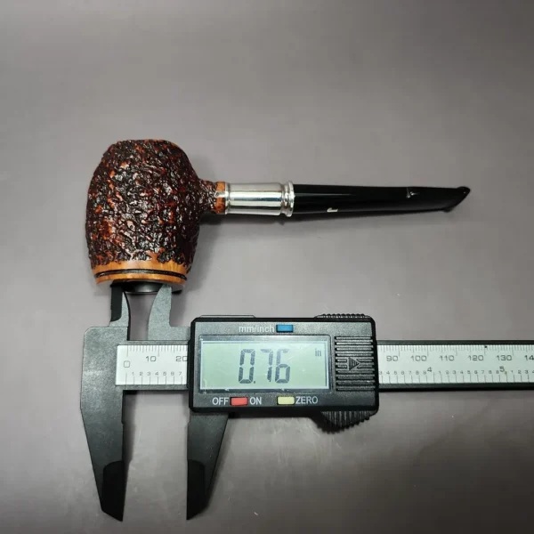 Ser Jacopo Picta Van Gogh 13 Rusticated Poker Estate Briar Pipe, Italian Estates - Image 11