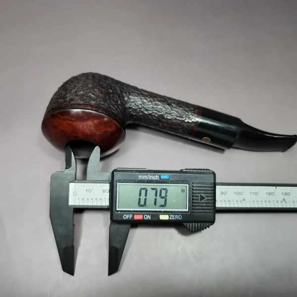 James Upshall Empire Series Acclaim Magnum Rhodesian Estate Briar Pipe, Unsmoked - Image 11