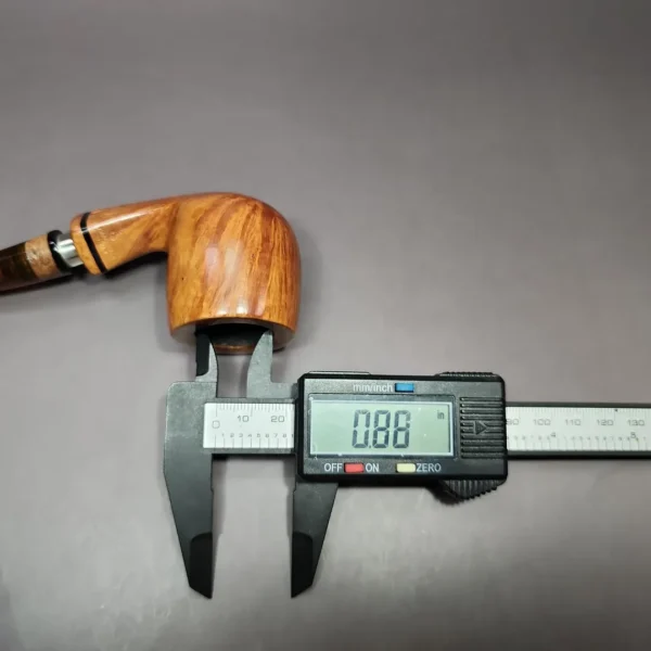 Viprati Smooth Pot w/ Silver Estate Briar Pipe, Italian Estates - Image 11