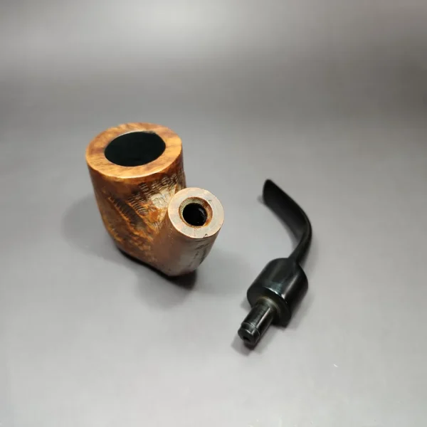 Custombilt Rusticated Oom Paul Estate Briar Pipe, American Estates - Image 11