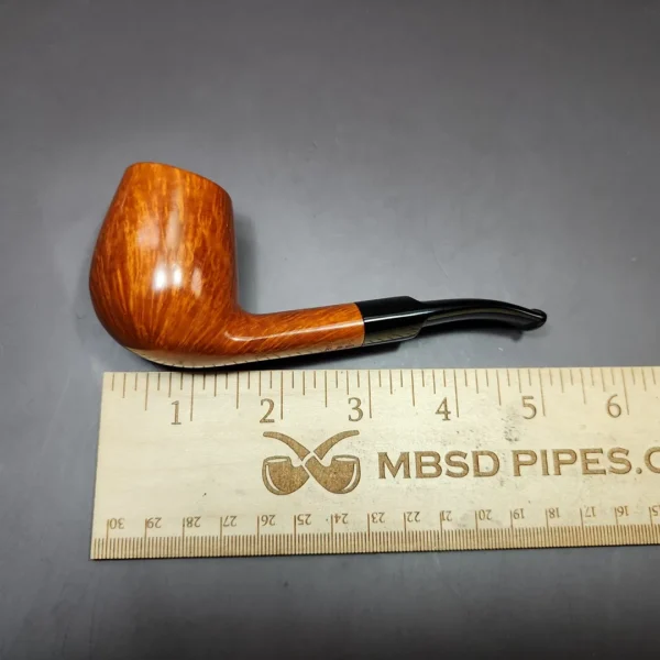 Bjarne Smooth Egg Estate Briar Pipe, Unsmoked - Image 11