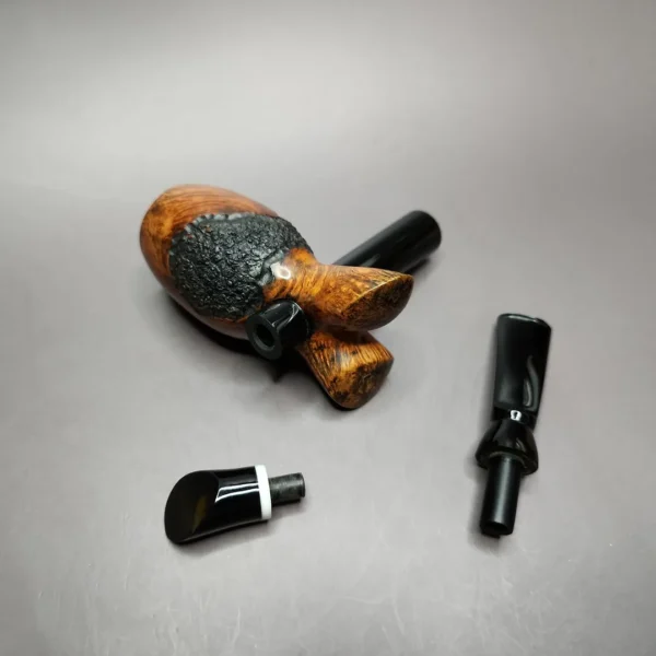 Bennie Joe Cavalier Sitter Handmade Briar Pipe, New - Image 11