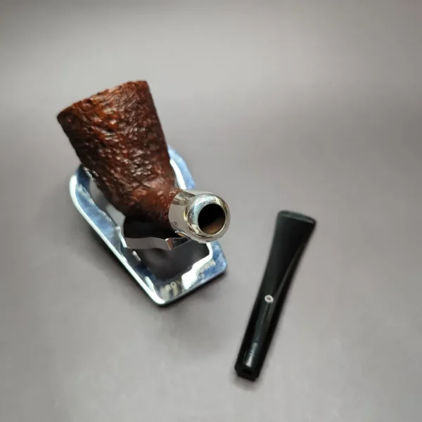 Ashton 1989 Old Church XXX Sandblasted Dublin Estate Briar Pipe, English Estates - Image 11