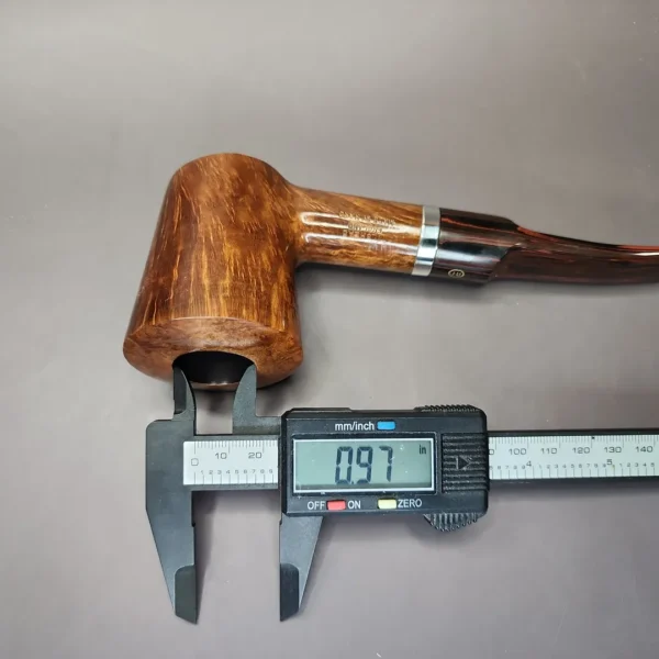 James Upshall Old England Magnum Dublin w/ Silver Estate Briar Pipe, Unsmoked - Image 11
