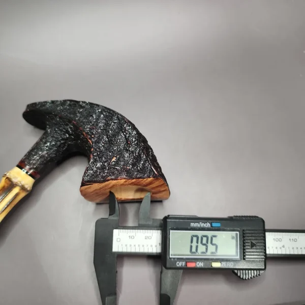 Ardor Mercurio Giant Elephant's Foot Estate Briar Pipe, Unsmoked - Image 11