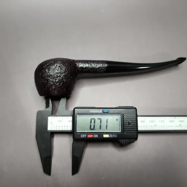 Dunhill 2017 Shell Briar 4407 Sandblasted Prince Estate Briar Pipe, Unsmoked - Image 11