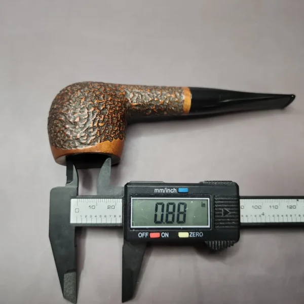 Sportsman 1002 Rusticated Apple Estate Briar Pipe, American Estates - Image 11