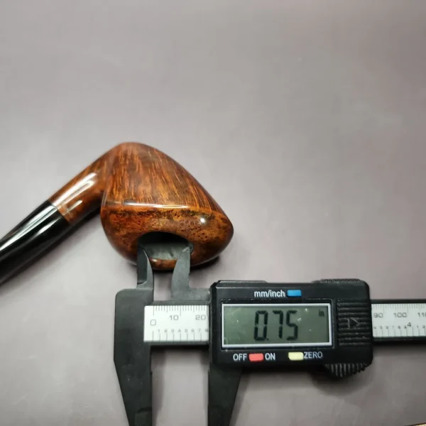 WO Larsen Straight Grain F Smooth Dublin Estate Briar Pipe, Unsmoked - Image 11