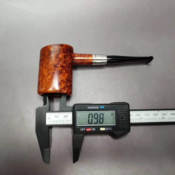 J Mouton Smooth Popera Handmade Briar Pipe, New - Image 11