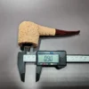 Pipe Tristan "Shape 55" Rusticated Pot Handmade Briar Pipe, New - Image 11