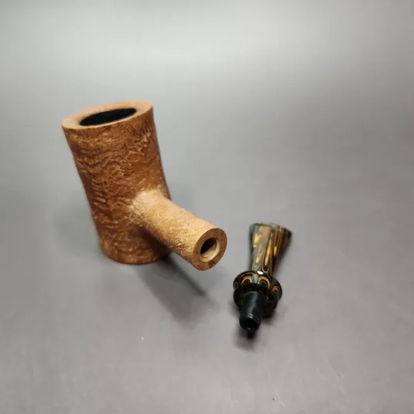 Smith House Pipes Sandblasted Poker Estate Briar Pipe, American Estates - Image 11