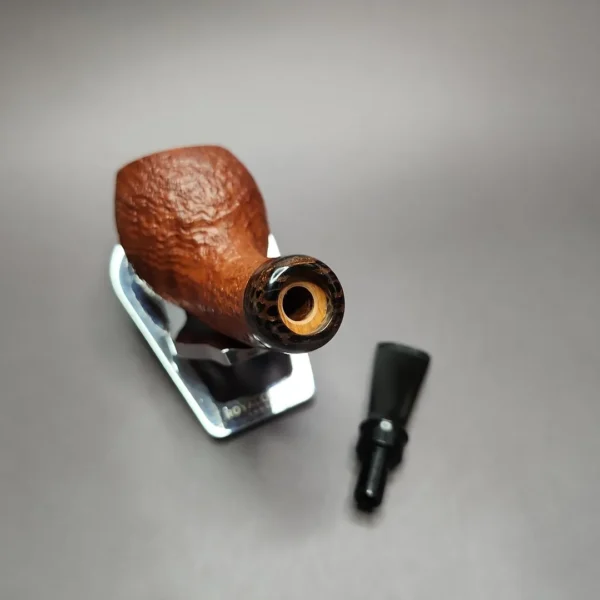 Alexander Tupitsyn Sandblasted Egg Handmade Estate Briar Pipe, Unsmoked - Image 12