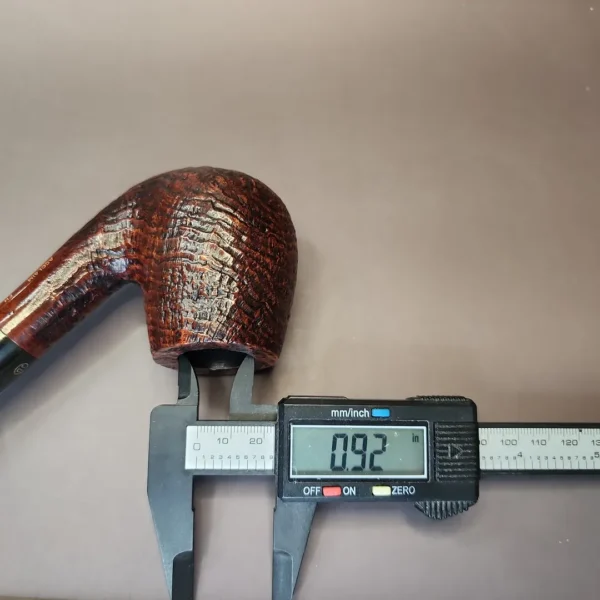 James Upshall Acclaim w/ Bill Taylor Blast Magnum Bent Billiard Estate Briar Pipe, Unsmoked - Image 12