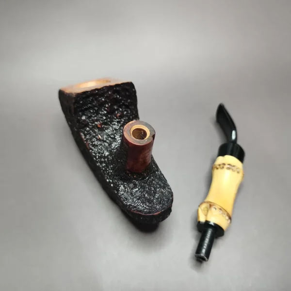 Ardor Mercurio Giant Elephant's Foot Estate Briar Pipe, Unsmoked - Image 12