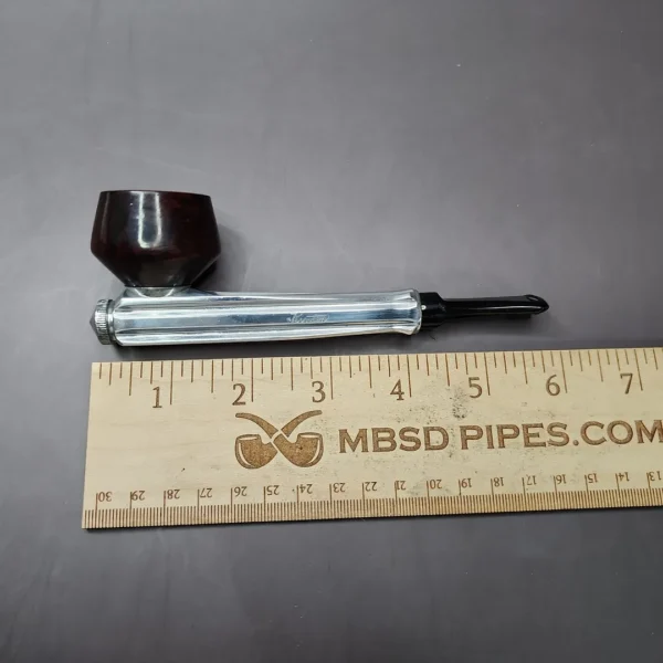 Kirsten M Metal & Briar Estate Pipe, American Estates - Image 12