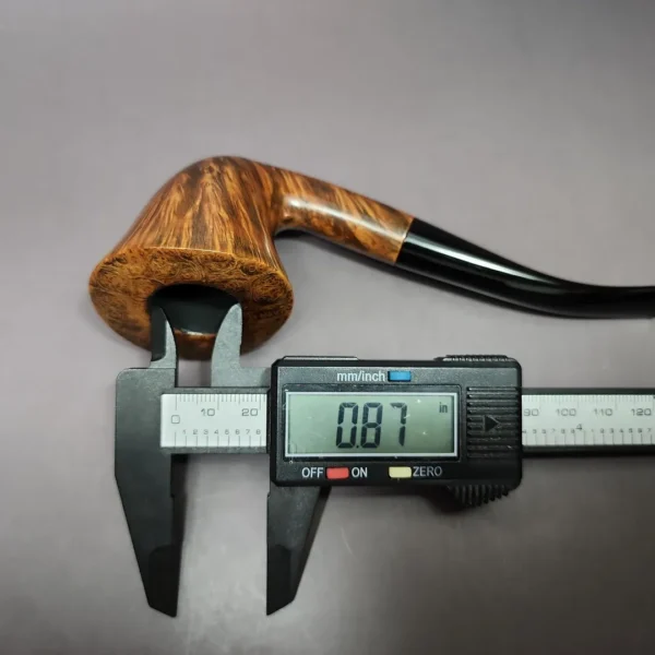 WO Larsen Straight Grain 3 Smooth Dublin Estate Briar Pipe, Danish Estates - Image 12