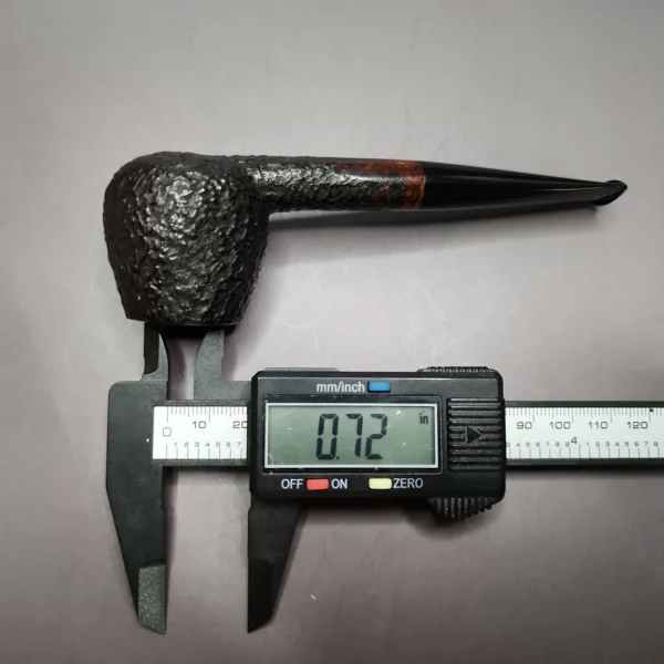 Kurt Balleby C Partially Sandblasted Apple Briar Pipe, Unsmoked - Image 12