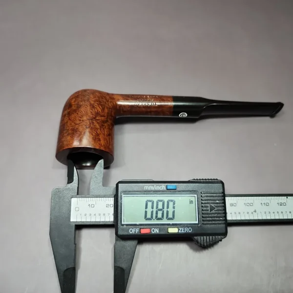 James Upshall Group 4 Smooth Dublin Estate Briar Pipe, Unsmoked - Image 12