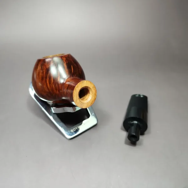 Caminetto Natale 2014 Smooth Chubby Apple Estate Briar Pipe, Italian Estates - Image 12
