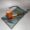 Dave Neeb Large Smooth Stack Dublin Handmade Briar Pipe, New - Image 12