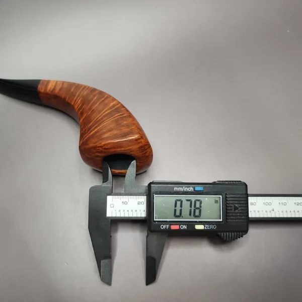 WO Larsen Birds Eyes Pearl Grade Olifant Estate Briar Pipe, Unsmoked - Image 12