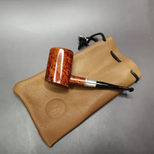 J Mouton Smooth Popera Handmade Briar Pipe, New - Image 13