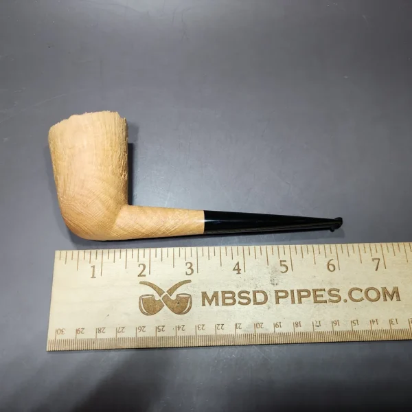 Pipe Tristan Natural Sandblasted Stack Dublin Handmade Briar Pipe, New - Image 13