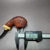 Jared Coles Sandblasted Drunken Brandy Handmade Briar Pipe, New - Image 13