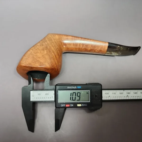 Viprati 4 Clover Magnum Smooth Sitter Estate Briar Pipe, Italian Estates - Image 13