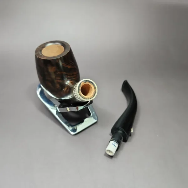Barling Admiral Ye Olde Wood Bent Billiard Estate Briar Pipe, Unsmoked, 9mm - Image 13