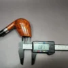 Bjarne Smooth Egg w/ Silver Estate Briar Pipe, Unsmoked - Image 13