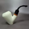MBSD Meerschaum Deluxe Vase Block Meerschaum Pipe Briar-Mortise 9mm - Image 3