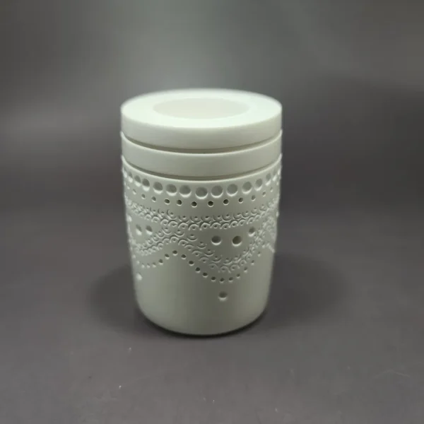 MBSD Meerschaum Silver Reverse Calabash Poker Block Meerschaum Pipe - Image 4